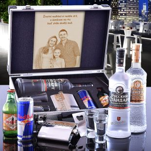 Russian Standard AL Kufr Contraband originální dárek pro muže