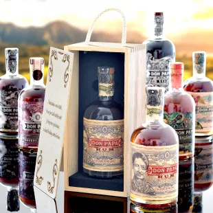 Rum Diplomatico v dárkové kazetě