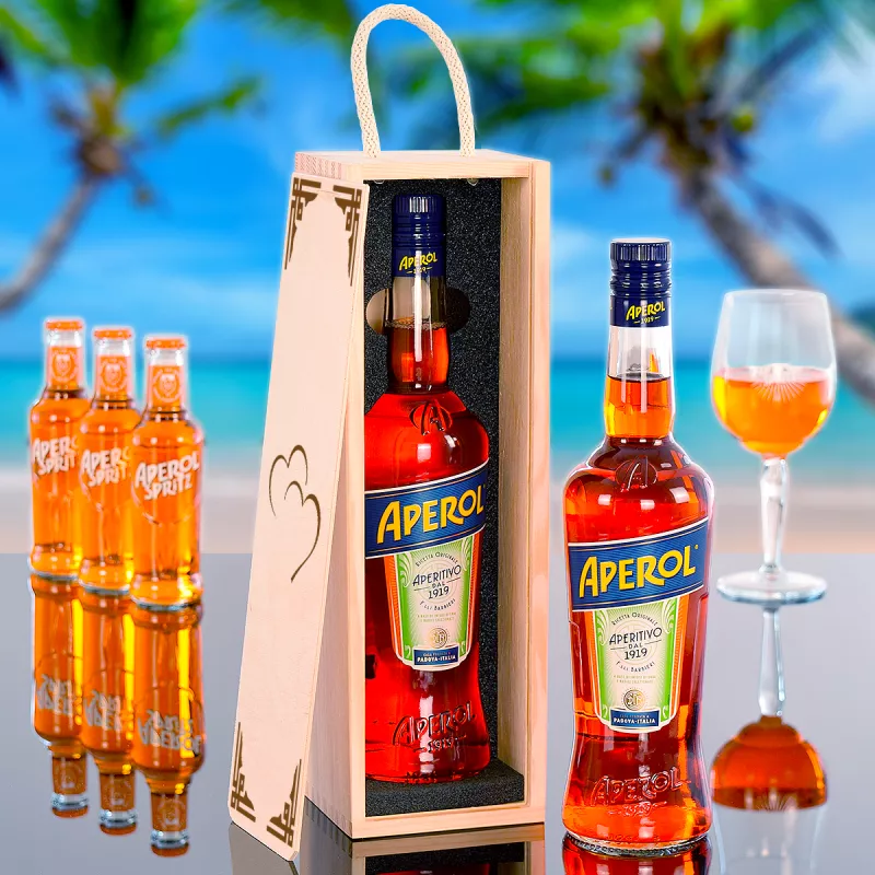 Aperol v dárkové kazetě