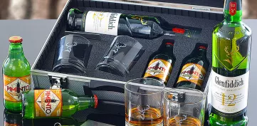 Dárkové ALU Kufry s whisky