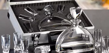 Dárkové ALU Kufry se sklem