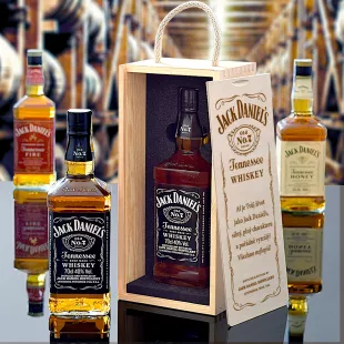 Jack Daniel's v dárkové kazetě