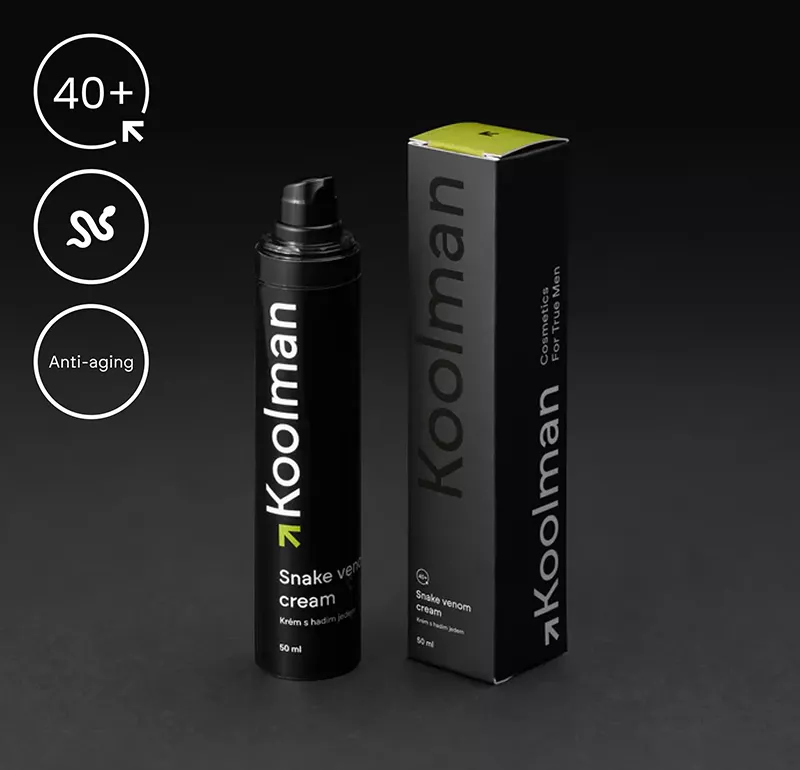 Koolman Krém 24 s hadím jedem, anti-aging