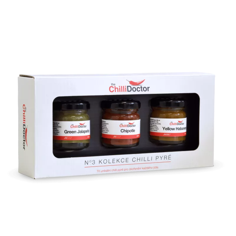 No 3 Kolekce chilli pyré