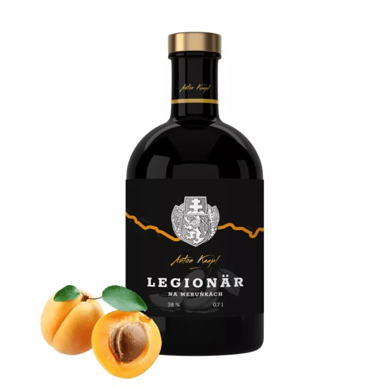 Anton Kaapl LEGIONÄR na meruňkách 38 % 0,7 l