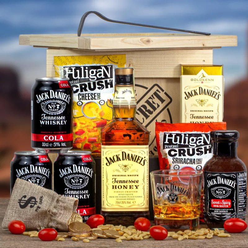 Dárková Bedna s páčidlem Jack Daniel's Honey