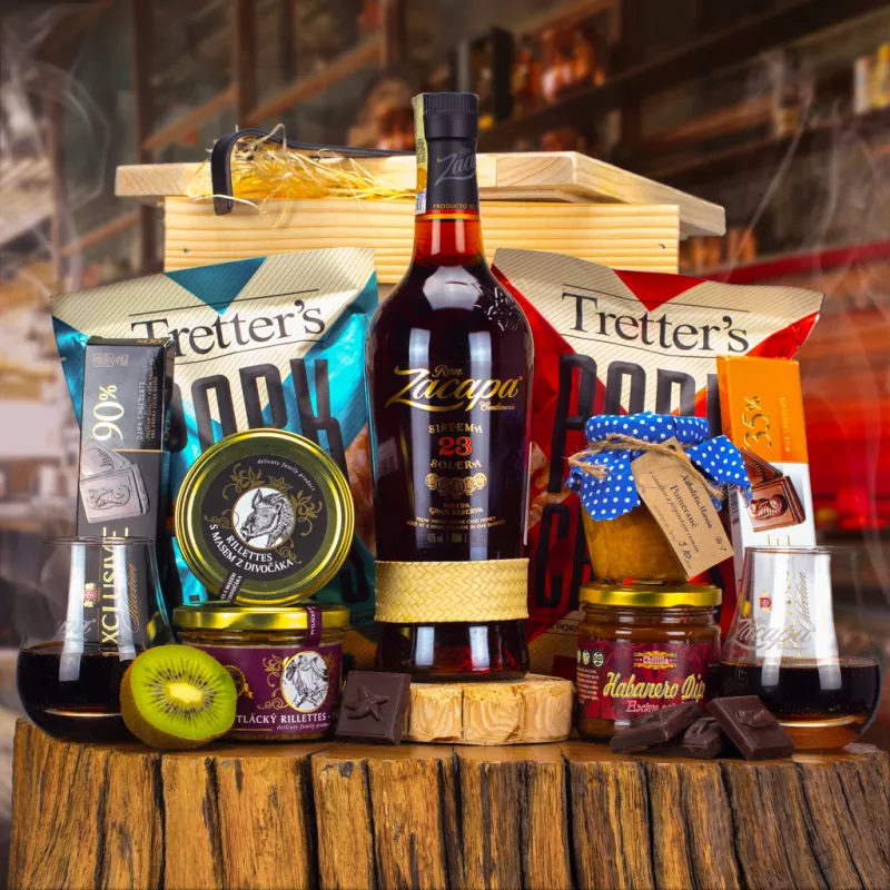 Dárková Bedna s páčidlem Zacapa