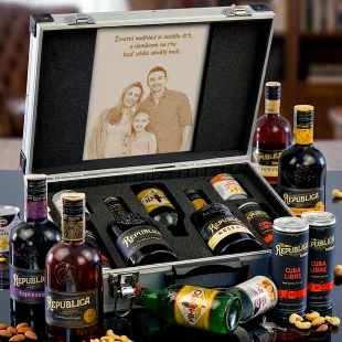 Božkov Republica Double AL Kufr Contraband originální dárek pro muže