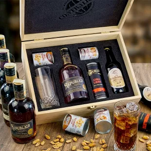 Božkov Republica Exclusive Set Contraband Dárková sada s rumeme Božkov Republica