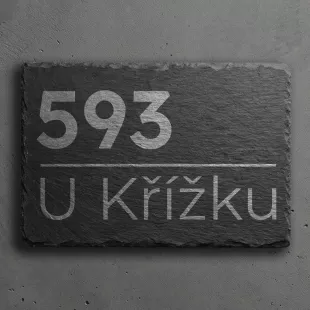 Číslo popisné | Domovní číslo | Břidlice