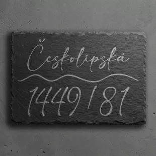 Číslo popisné | Domovní číslo | Břidlice