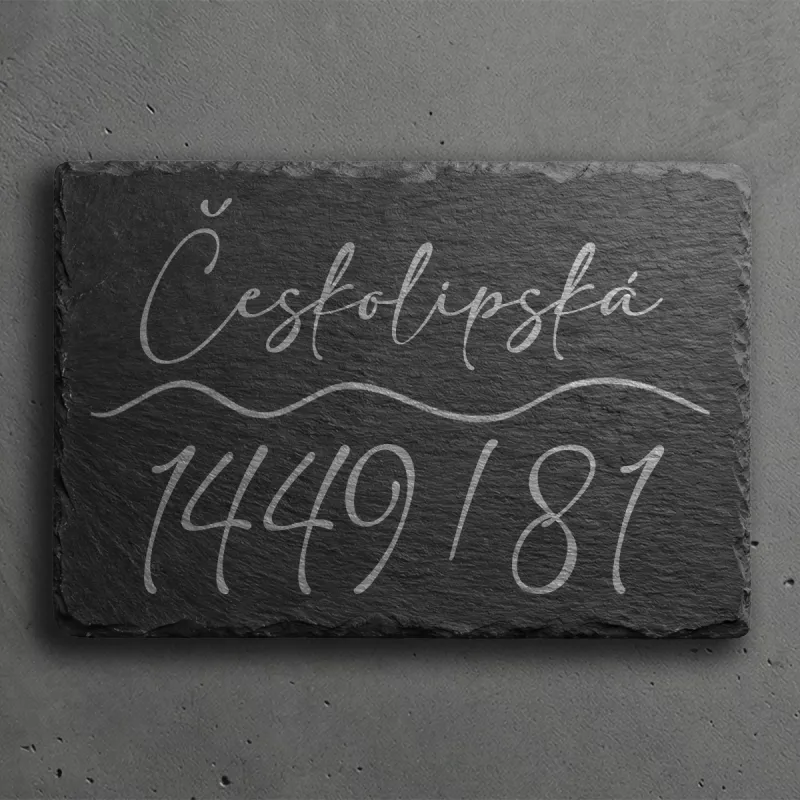 Číslo popisné | Domovní číslo | Břidlice