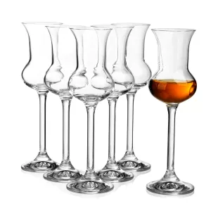 Crystalex sklenice Grappa 6x85 ml