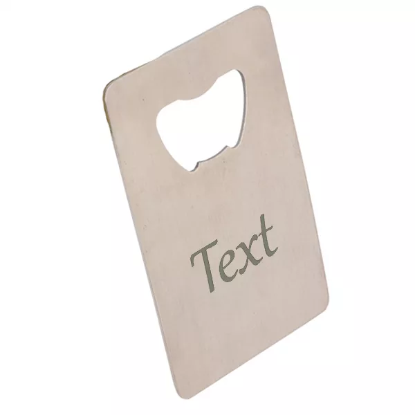 Gravírování otvíráku textem