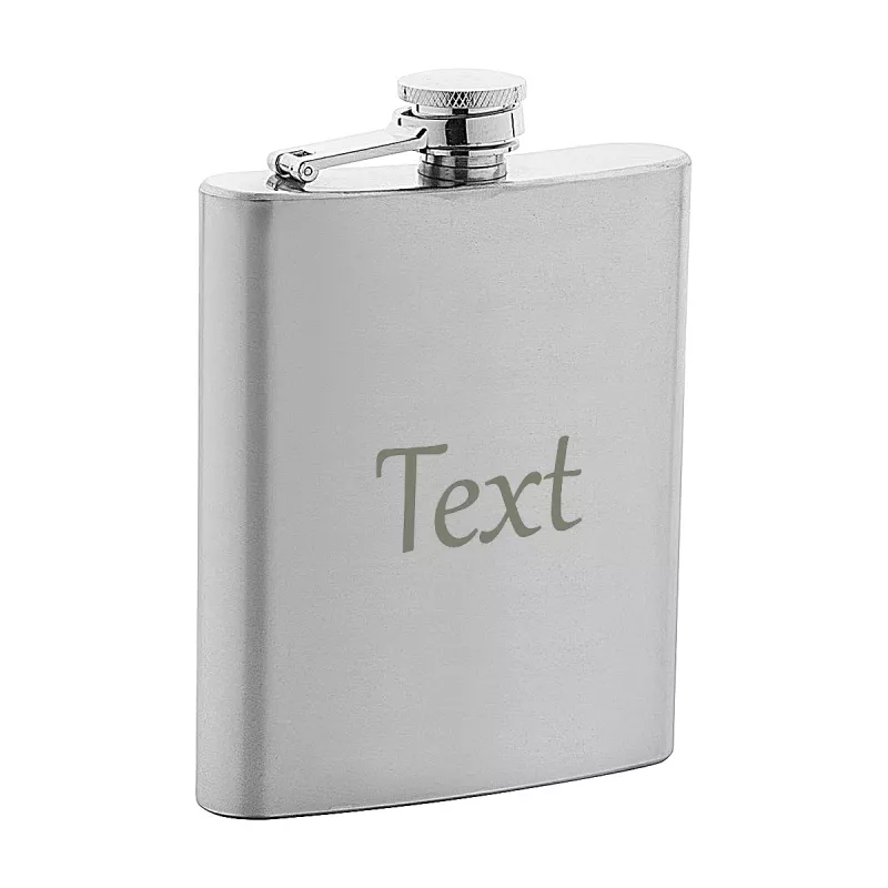 Gravírování placatky textem