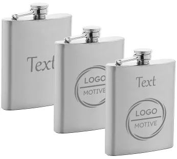 Gravírování nerezové placatky