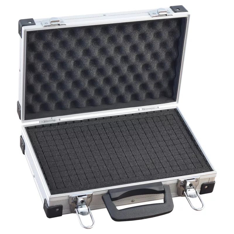 Kufřík na přístroje s pěnovým polstrováním 33x21x9 cm