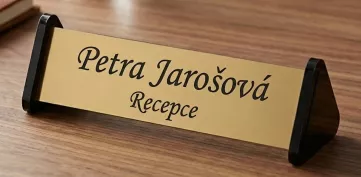 Jmenovky na stůl