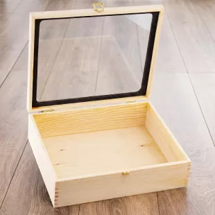 Prázdná dárková Krabice se Sklem 36x30 cm