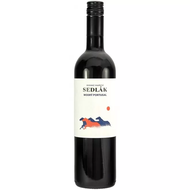 Modrý Portugal, zemské, Sedlák 0,75 l 12%