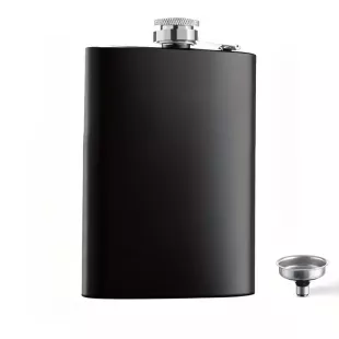 Černá placatka nerez