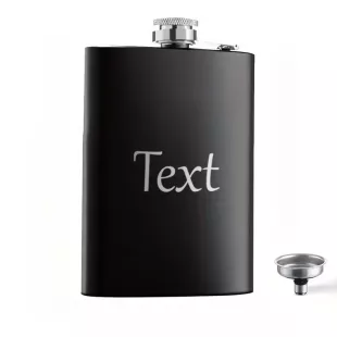 Gravírování placatky textem