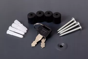 Montážní materiál k Poštovní schránce