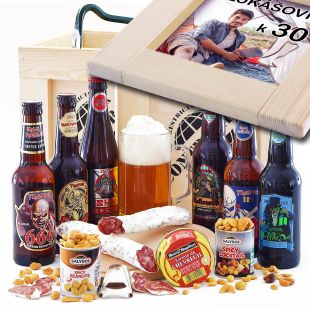 Dárková bedna Iron Maiden Contraband Víko s tištěným obrázkem a textem
