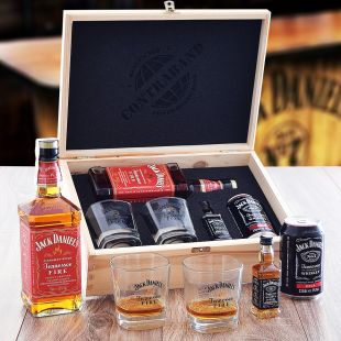 Jack Daniel's Fire Set Contraband Originální dárek pro muže