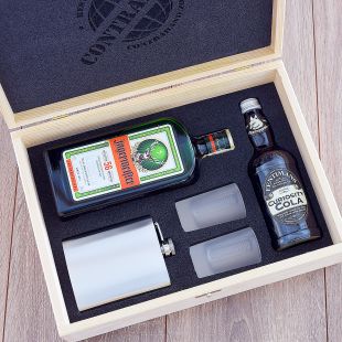 Dárkový koš Jägermeister Set Contraband