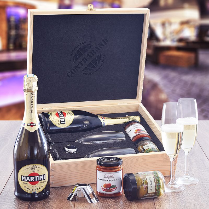 Martini Prosecco Set Contraband Originální dárek