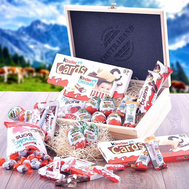 Dárkový box Kinder Chocolate Set CONTRABAND originální dárek pro děti 
