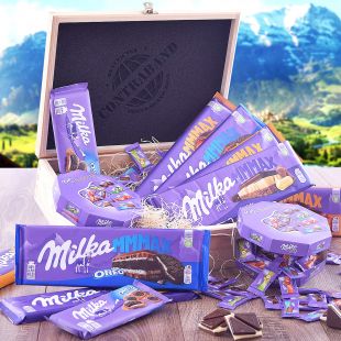 Dárkový box Milka Set CONTRABAND originální dárek pro děti 