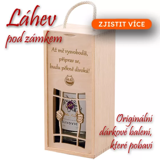 Láhev pod zámkem