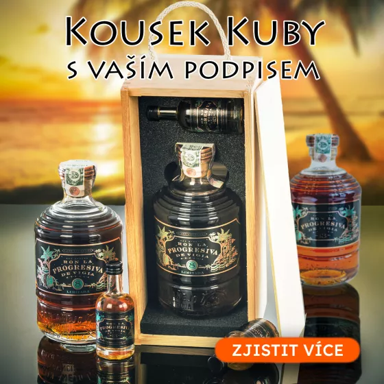 Kubánský rum v dárkové kazetě