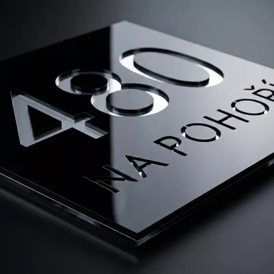 Tabulka s číslem popisným