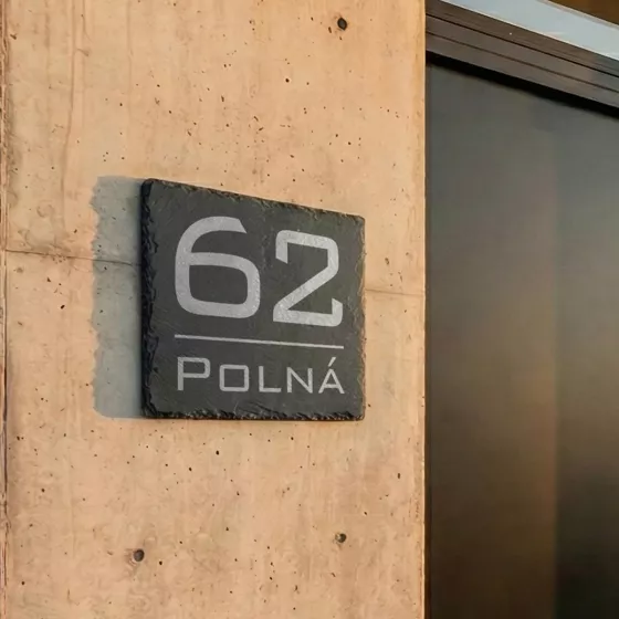 Tabulka s číslem popisným