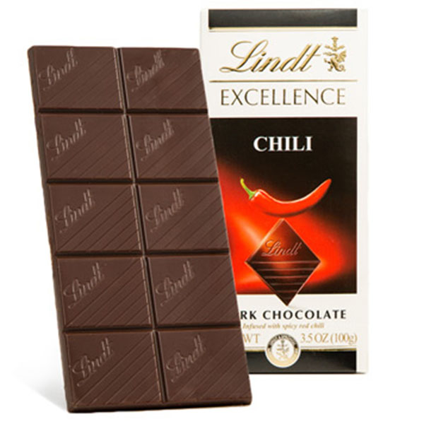 Čokoláda Lindt Excellence Dark Chili
